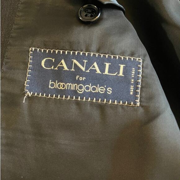 CANALI for Bloomingdale's Men's Three Buttons Wool Sport Jacket 52R - Picture 4 of 8